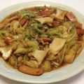 さなぺい14's cooksnap of when they made キャベツとウインナーのあんかけ丼♪.