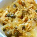 mariko1713's cooksnap of when they made 簡単お弁当♥ケチャップ味のとろふわ卵とじ.