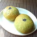 カルン's cooksnap of when they made よもぎ大福あんパン.