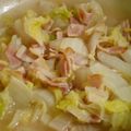 KaWaMu's cooksnap of when they made staubで作る☆白菜とベーコンの炒め煮.