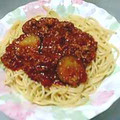asuka.k's cooksnap of when they made 10分でできちゃう簡単ナスのミートソース.