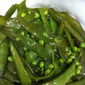onion81's cooksnap of when they made スナップえんどうの辛子醤油和え.