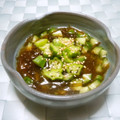 kemeta's cooksnap of when they made ★ｷｭｳﾘとｵｸﾗのもずく和え★.