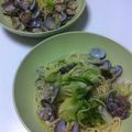 あい葉's cooksnap of when they made 柔らか春キャベツとあさりのパスタ.