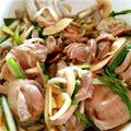 rynbaskets's cooksnap of when they made 砂肝と新玉葱のピリ辛ポン酢和え.