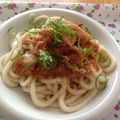 mario大好き's cooksnap of when they made ＊ひんやり゜・:*:・。きつねうどん＊.