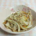 umemodoki's cooksnap of when they made レンジで簡単！エノキと竹輪の梅和え.