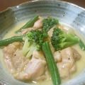 あみ風ママ's cooksnap of when they made 【糖質オフ】鶏肉と春野菜のクリーム煮.
