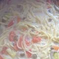 ねこまんまーん's cooksnap of when they made 所要時間２０分　野菜たっぷりスープスパ.