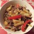 カバゴン's cooksnap of when they made 薄切り牛肉でチンジャオロース風〜.