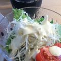 はらぺこごはん's cooksnap of when they made 材料4つ！ｼｰｻﾞｰﾄﾞﾚｯｼﾝｸﾞ♪.