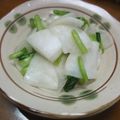 ぴかあか's cooksnap of when they made ♪かぶの甘みを生かして～浅い甘酢漬け～♪.