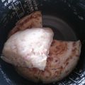 sorakon's cooksnap of when they made 炊飯器でハム＆オニオンパン　Ver.２.