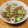 ひなン's cooksnap of when they made ちくわときゅうりのツナ和え☆.