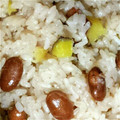 ♡MICHIKO♡'s cooksnap of when they made さつまいもと金時豆の簡単炊飯おこわ.