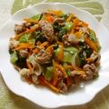 えれぼん's cooksnap of when they made 簡単♪豚肉とチンゲン菜炒め.