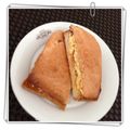 ローズ☆ドバイ's cooksnap of when they made 玉子焼きのホットサンド.