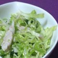 さくらのたね's cooksnap of when they made キャベツ大葉と蒸し（茹で）鶏の簡単サラダ.