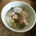 White-Plumeria's cooksnap of when they made アメリカのママの味☆チキンヌードルスープ.