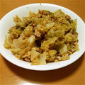 相模のどさんこ's cooksnap of when they made キャベツとウィンナーのピリ辛和風卵炒め.