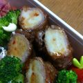 こしP's cooksnap of when they made ～お弁当に～高野豆腐の豚肉巻き照り焼き.