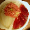 yaas's cooksnap of when they made ＊簡単＊サーモン＆ネギトロ丼＊.