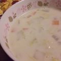 華花金魚's cooksnap of when they made キャベツのあっさりミルクスープ.