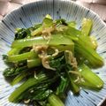 mormor☆'s cooksnap of when they made 小松菜としらすのお浸し(⌒‐⌒).