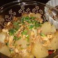 takerumama's cooksnap of when they made ☆大根のピリ辛味噌煮☆.