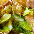 かおりんぱんだ's cooksnap of when they made レタスと豚肉の塩麹炒め.