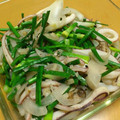 ﾏﾕｺｺ's cooksnap of when they made イカとにんにくの芽のサッと炒め.