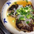 keiko529's cooksnap of when they made 鰹と大葉香る❖ふわほろ和風ハンバーグ.