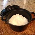 ぶ〜こ♡'s cooksnap of when they made 14cmのストウブで一回分のご飯.
