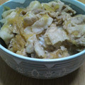 ☆母の味★'s cooksnap of when they made ちゃちゃっと豚丼作りました。.