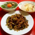 maki554's cooksnap of when they made ナスとセロリと鳥ひき炒め.