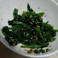 chiemi3's cooksnap of when they made *簡単♪ほうれん草の胡麻和え*.