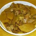 ★わか★'s cooksnap of when they made 圧力鍋で＊重ね豚と大根のこってりソース煮.