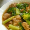 ゆーみっ's cooksnap of when they made 鶏もも肉とブロッコリーの煮物.