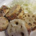 motchママ's cooksnap of when they made 蓮根はさみ揚げ.