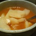 まっすｻﾝ's cooksnap of when they made *ユッケジャンスープ風 辛いスープ*.