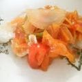 ゆっきん♪'s cooksnap of when they made 鱈と夏野菜のピリ辛ケチャップ炒め.