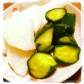 あつ☆ぱん's cooksnap of when they made きゅうりと大根の浅漬け.