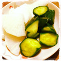 あつ☆ぱん's cooksnap of when they made きゅうりと大根の浅漬け.