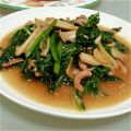 ラナキラレイラニ97's cooksnap of when they made 簡単美味♪ほうれん草のイカ塩辛ソテー.
