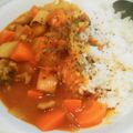 lyennes's cooksnap of when they made ヘルシー カレー粉で作る本格カレー.
