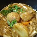 ばたみそーぱん☆'s cooksnap of when they made 残ったカレーで☆絶品カレーうどん.