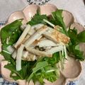 クック49L4Ho☆'s cooksnap of when they made 水菜とちくわの味噌マヨサラダ.