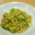 ateorika's cooksnap of when they made おひとりランチ…アボカドのスイチリパスタ.