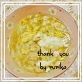 瑠梨佳's cooksnap of when they made ふわふわ玉子とワンタンのやさしいスープ✿.