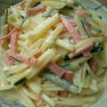 まめしば's cooksnap of when they made いつもとちょっと違う☆ポテトサラダ☆.